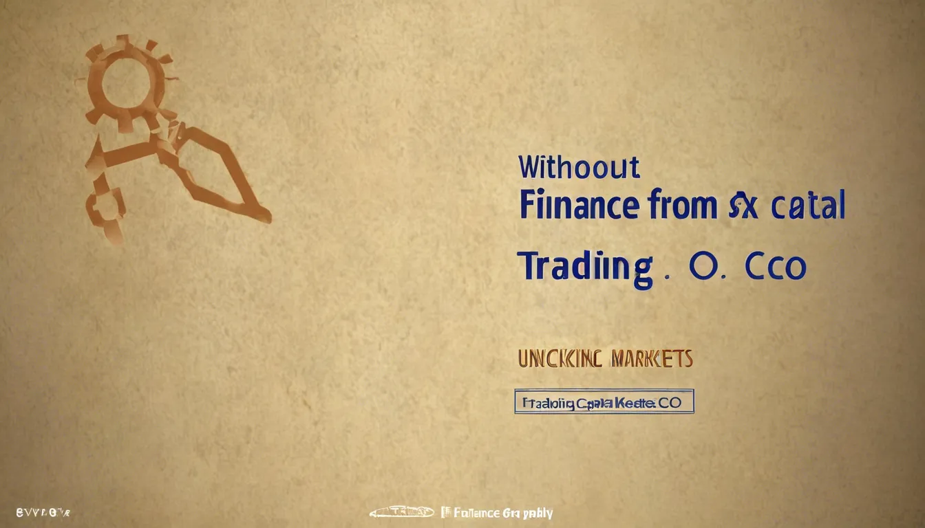 Unlocking Potential Capital Markets Trading Co.s Finance Trading Strategies