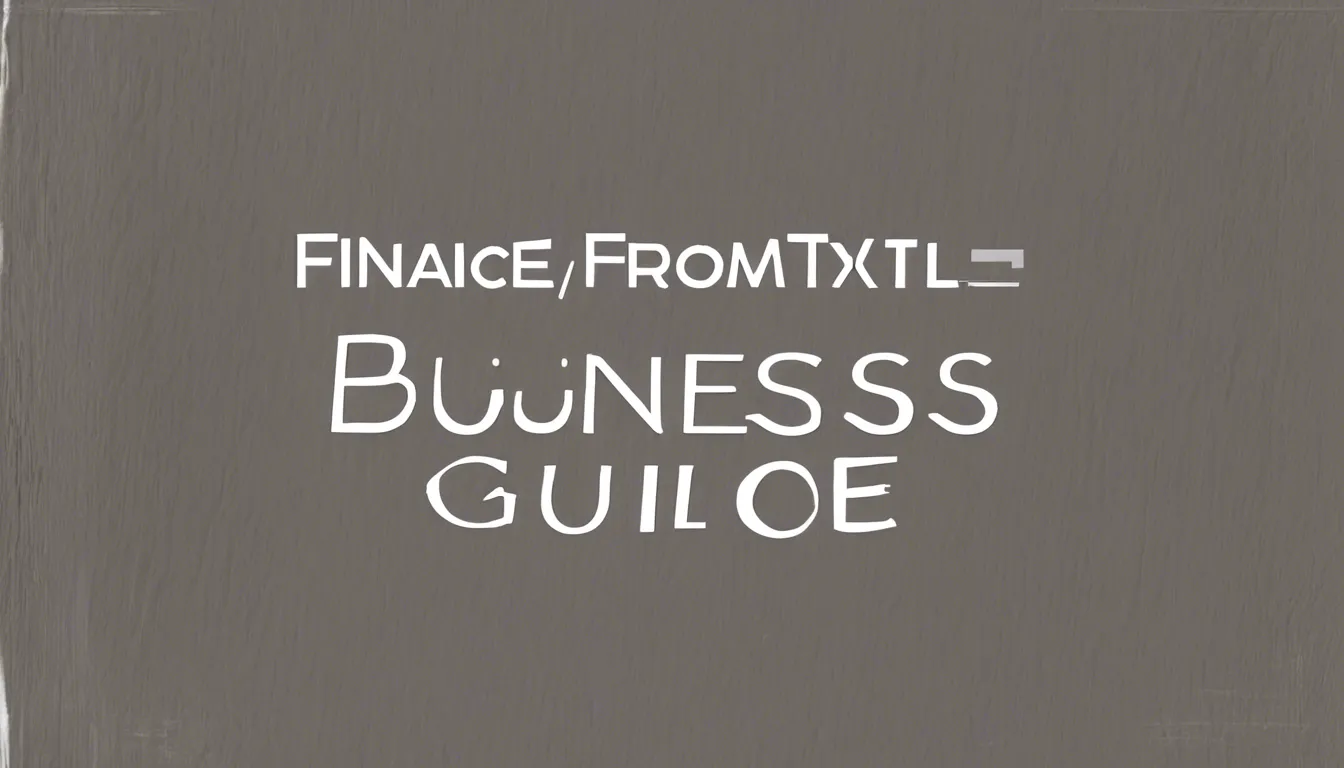 Unlocking Success Merrill Lynchs Guide to Business Finance